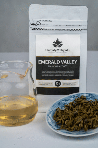 Emerald Valley - Zielona Herbata - 50g - obrazek 2
