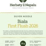Silver Needle First Flush 2026 z Jasbire — biała herbata z Ilam, 1839 m, partia IL03-04-26