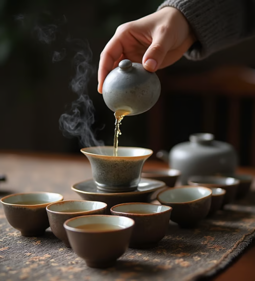 a traditional chinese gongfu cha tea ceremony a table with a tea set gaiwan yixing teapot small cu vcfwi4pg0b0qmv7rat19 3 d957woajpwcNXlKn a traditional chinese gongfu cha tea ceremony a table with a tea set gaiwan yixing teapot small cu vcfwi4pg0b0qmv7rat19 3 d957woajpwcNXlKn